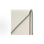 PRADA Saffiano metal triangular logo single-shoulder crossbody wallet for women in white